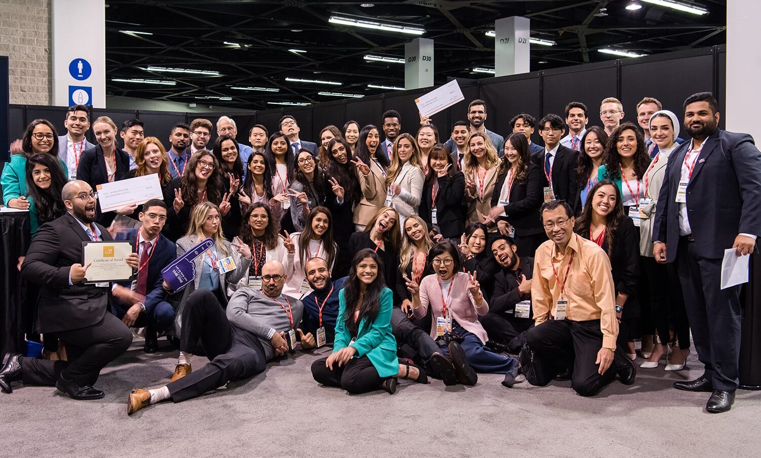 Large group at CDA event at Anaheim